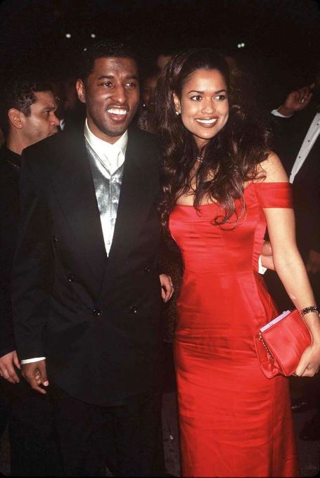 Babyface with ex-wife Tracey